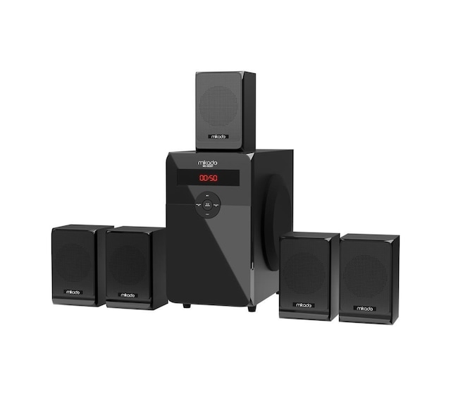 Mikado Md-582bt 5+1 110w Siyah Usb+sd+fm Destekli Multimedia Bluetooth Speaker