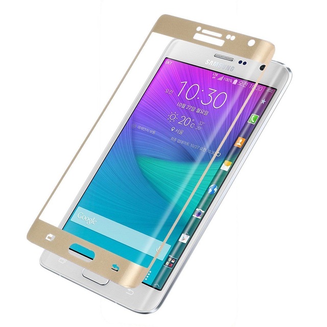samsung galaxy note 4 edge kavisli ekran koruyucu 4 renk
