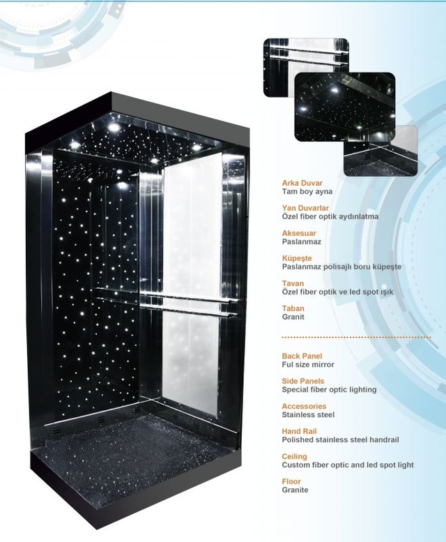 casadoor blackline asansor kabini