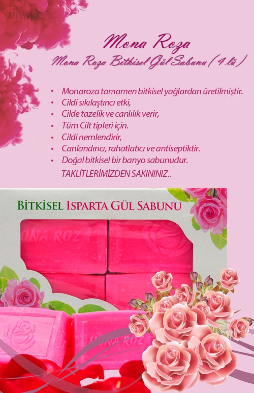 Mona Roza Bitkisel Gul Sabunu Fiyatlari Ve Ozellikleri
