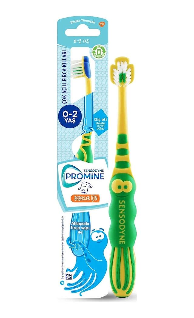 Ayrex Sensodyne 0-2 Yaş Bebek Diş Fırçası Yumuşak Çeşitler