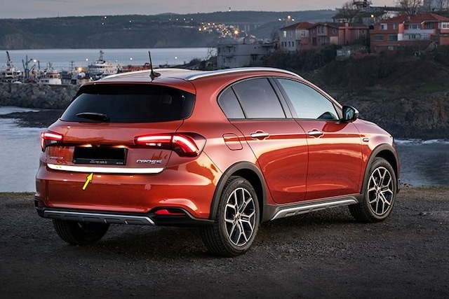 Fiat Egea Cross Krom Bagaj Alt Çıta Paslanmaz Çelik