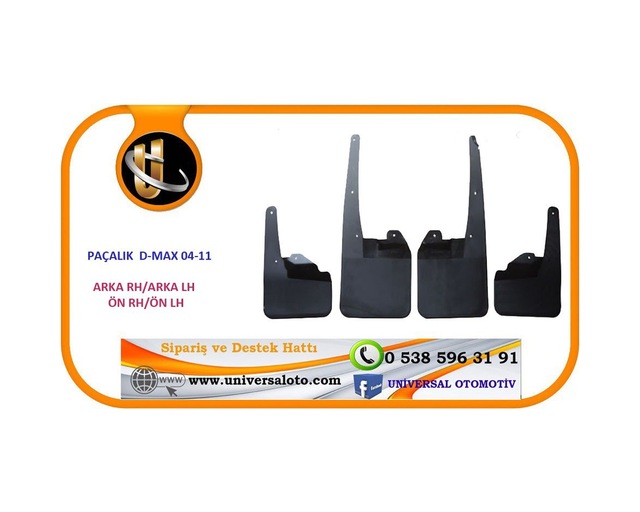 Paçalık D-max 2004-2011 Arka Sağ
