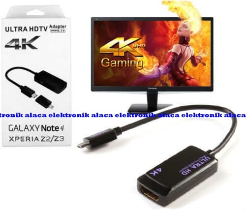 htc one m8 telefon mhl 3 0 hdmi 4k adaptor hdmi