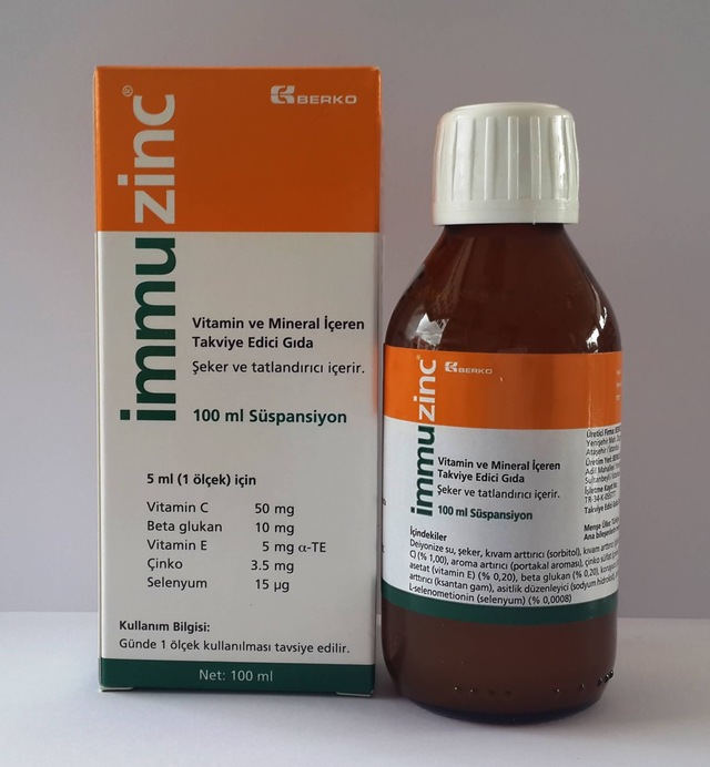 immuzinc surup 100 ml