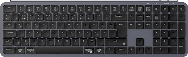 Keychron B6 Pro %100 Ultra-slim 2.4 Ghz Türkçe Kablosuz Klavye