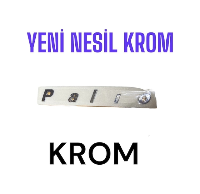 Yeni Nesil Palio Boşluklu Bagaj Yazısı