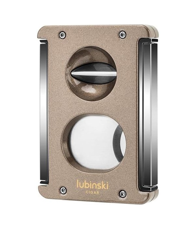 Lubinski Sehpalı-delicili Premium Puro Kesici Lazer Bıçak Double Cutter Kahve 60ring Lb-332