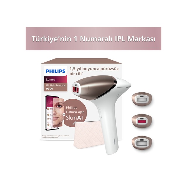 Philips Lumea Brı953/01 Ipl Lazer Epilasyon Cihazı 450.000 Atım, 3 Başlık, Kablolu/kablosuz