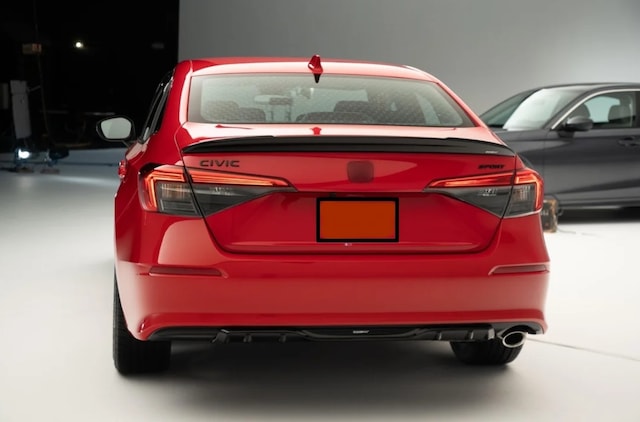 Honda Civic Spoiler Piano Black 2022+