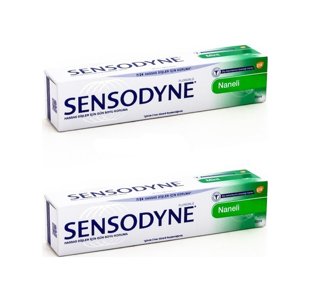 Sensodyne Naneli Diş Macunu 100 ML x 2
