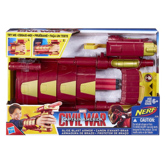 Hasbro Nerf Civil War Iron Man Oyuncak Silah Demir Adam Zirhi Fiyatlari Ve Ozellikleri