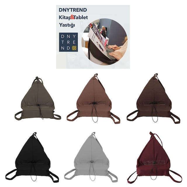 tablet yastik kitap okuma yastigi tablet tutucu renk bordo
