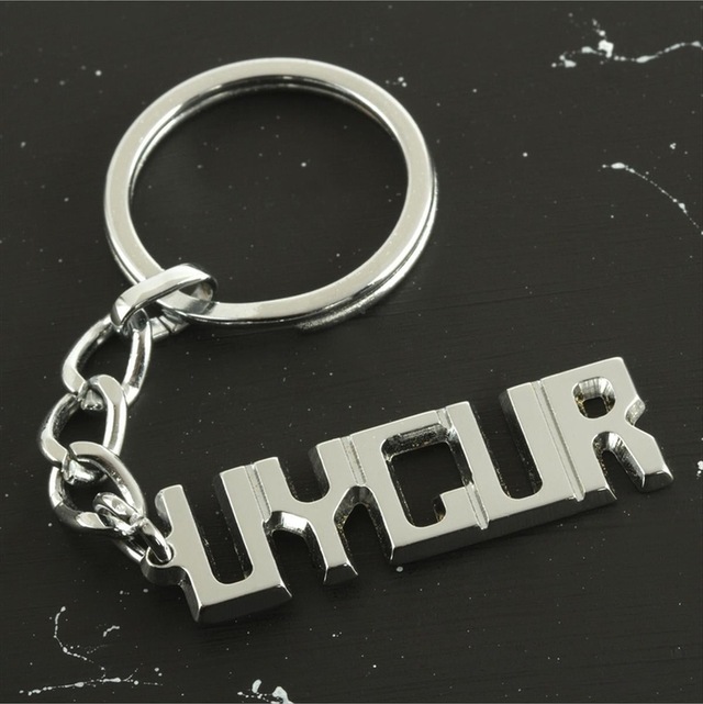 Uygur - 903 - - Spt-gld - İsimli Anahtarlık Çok Renkli