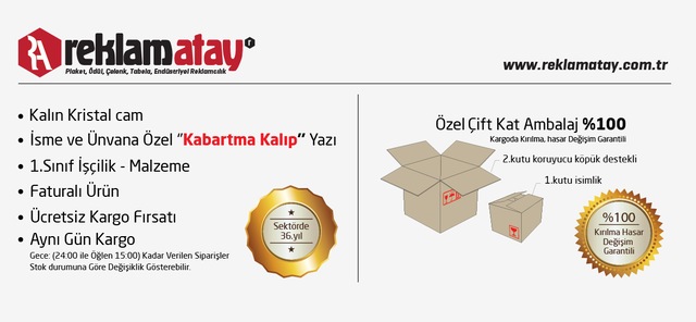 Masa Ustu Patlatma Cam Isimlik Kabartma Yazili Fiyatlari Ve Ozellikleri