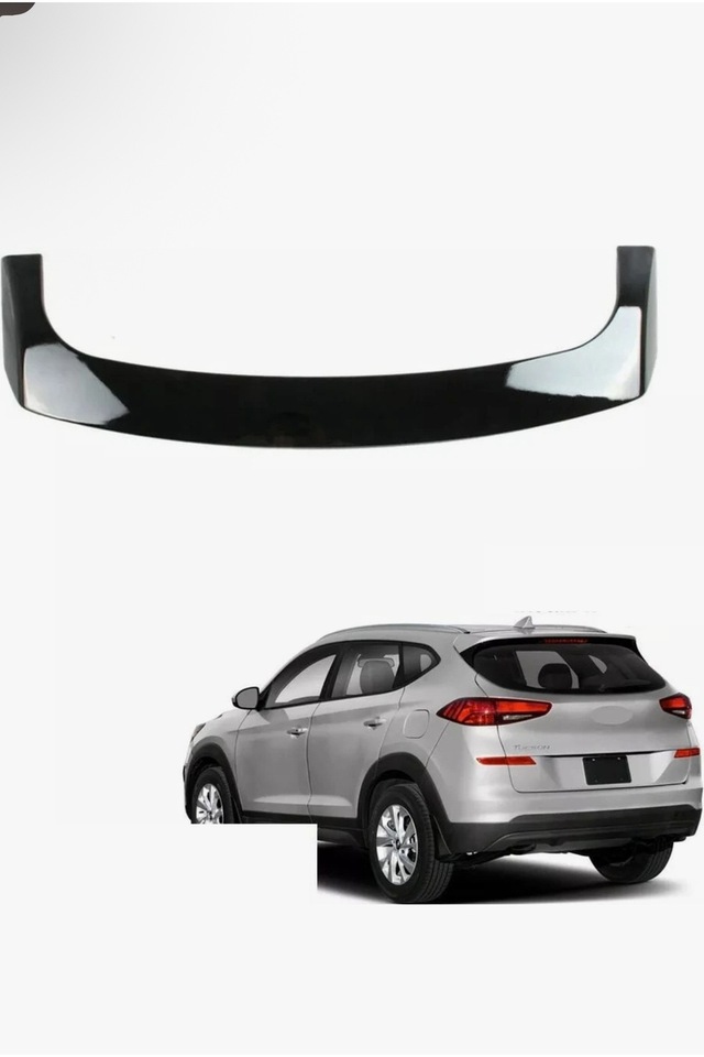Hyundai Tucson 2019-2023 Boyali Spoiler İthal Abs Plastik Pianoblack