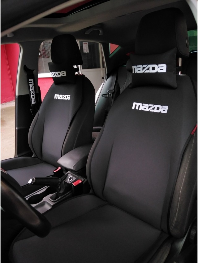 Mazda Nakışlı Ön Ikili Oto Koltuk Kılıfı