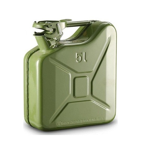 Gelg 5 Lt Metal Benzin Bidonu Polonya Malı