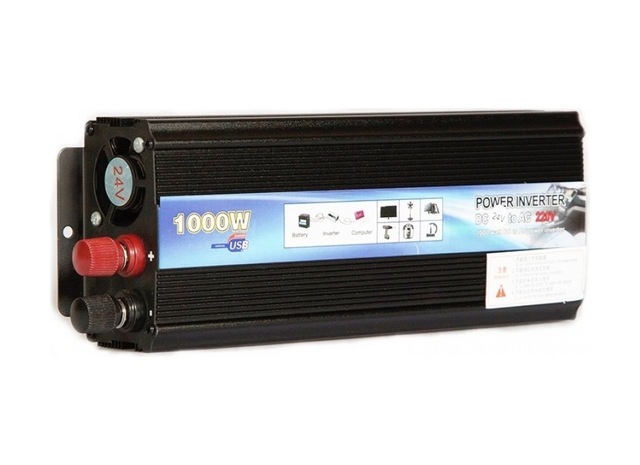 Space İnverter Dönüştürücü Usb'li 24v-220v 1000 Watt / Icca95