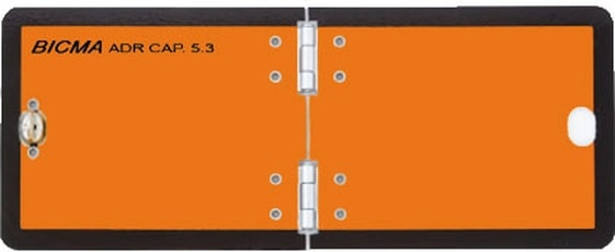 Bıcma Adr Levha Dikey Katlanır Çinko 30X12 Cm