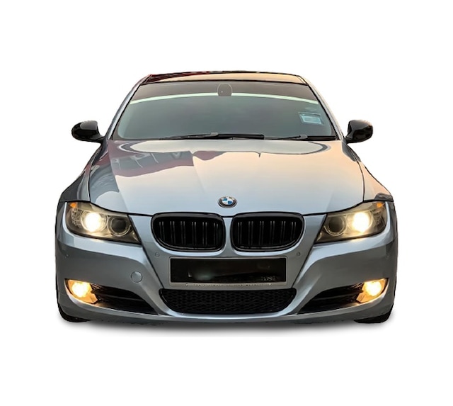 Bmw E90 Lci M3 Ön Böbrek Panjur Piano Black 2009 - 2012 Çift Tırn