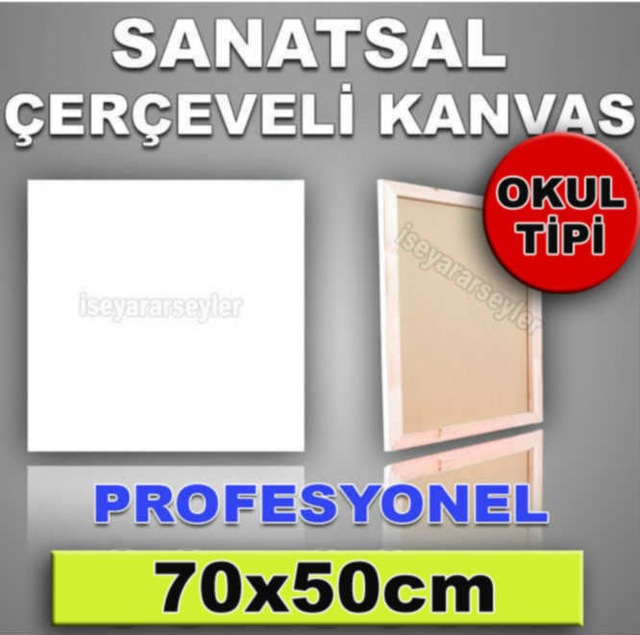 70x50cm Bos Ressam Tuali Ahsap Cerceveli Hazir Resim Tuvali Fiyatlari Ve Ozellikleri