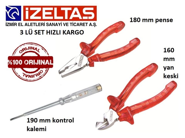 Izeltas 3 Lu Set Pense Yan Keski Kontrol Kalemi Fiyatlari Ve Ozellikleri