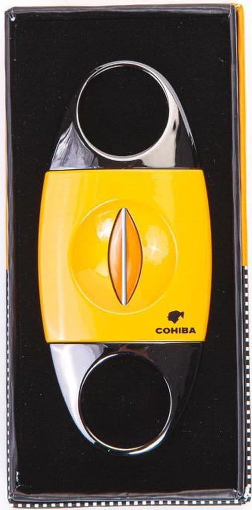Cohiba Sarı-gunmetal V Puro Makası Kesici - Tr6829