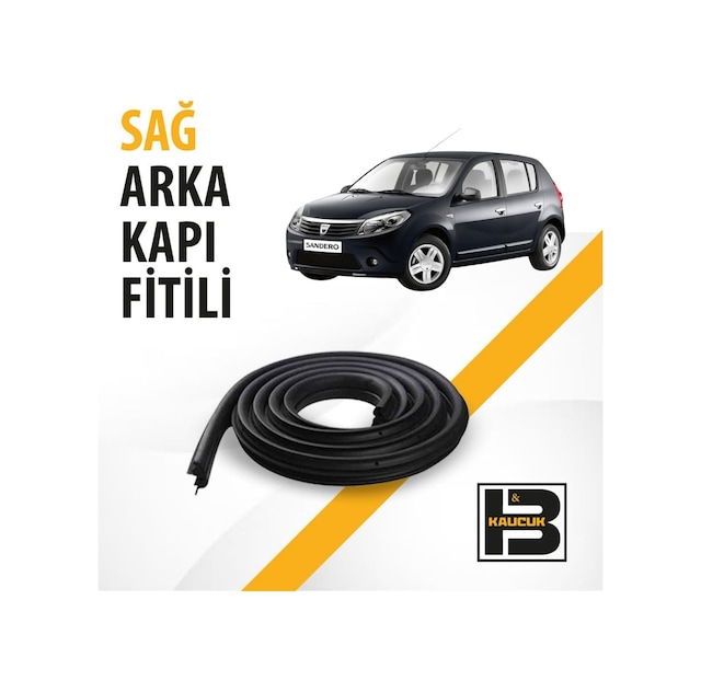 Dacia Sandero 1.nesil Sağ Arka Kapı Fitili Bm03885