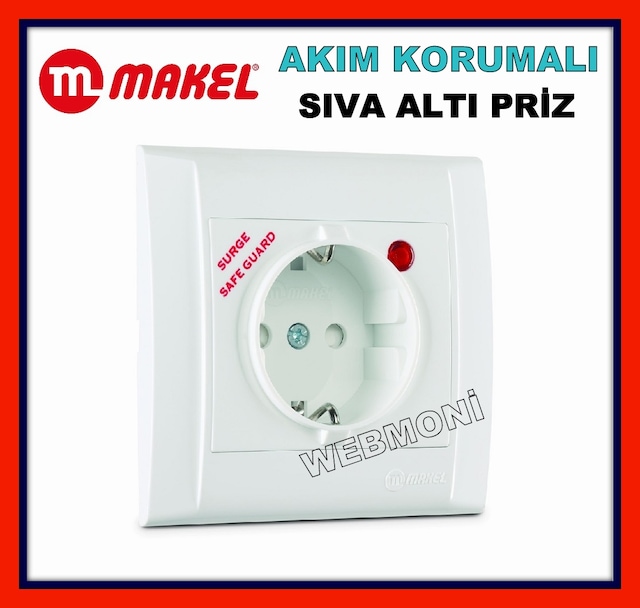 Makel Tekli Akim Korumali Priz Akim Koruyucu Siva Alti Toprakli Fiyatlari Ve Ozellikleri