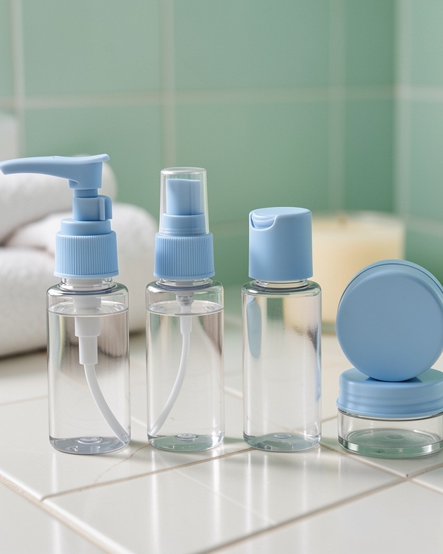 Taşınabilir Seyahat Kozmetik Seti, 5 Parça, 30 Ml, Sızdırmaz
