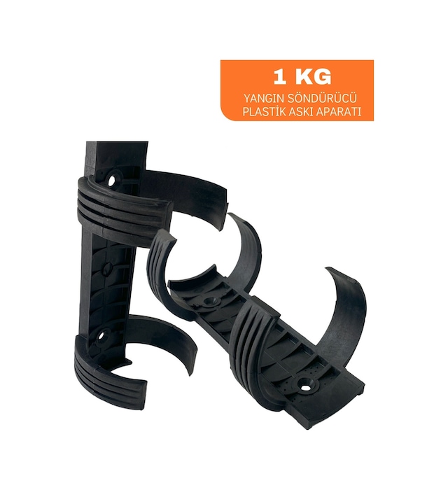 1 Kg Yangın Söndürme Tüpü Plastik Askı Aparatı - Yangın Tüpü Askısı - 905683307