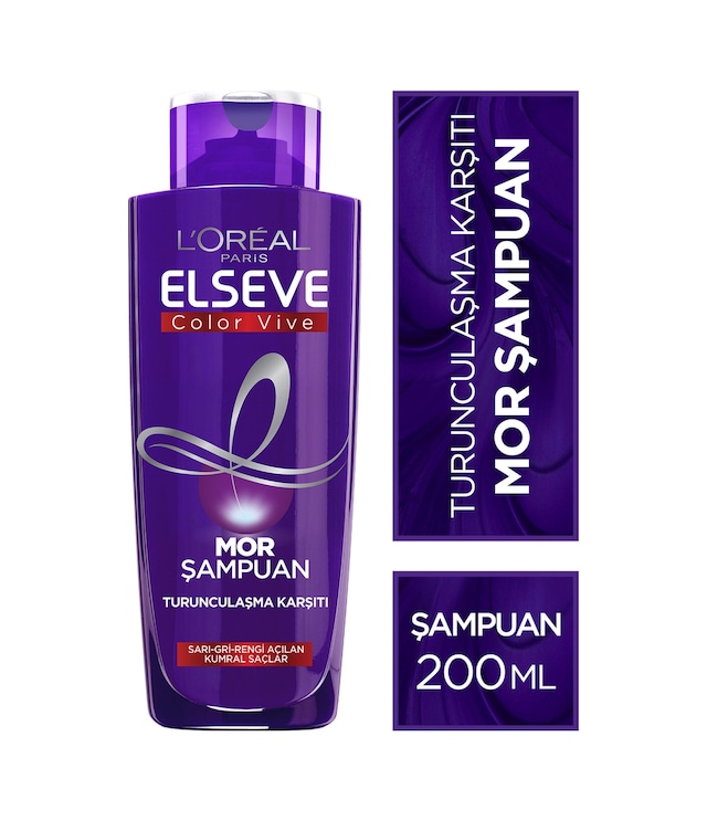 Elseve Color-Vive Mor Şampuan 200 ML