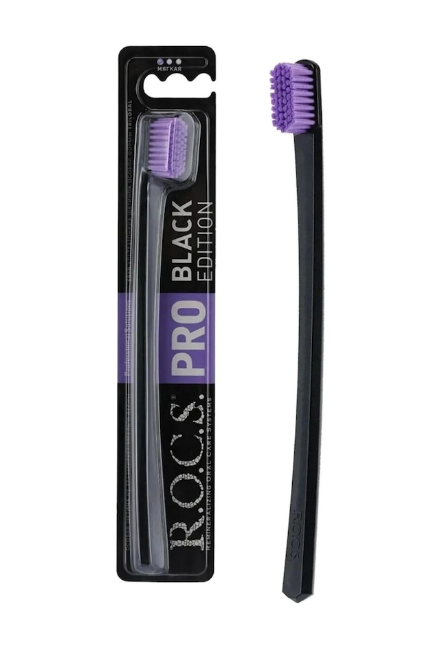 Rocs Pro 5940 Ultra Soft Diş Fırçası - Siyah Mor