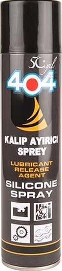 404 Silikonlu Kalıp Ayırıcı ve Yağlayıcı Sprey 400ml