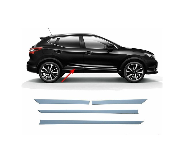 Nissan Qashqai Krom Yan Kapı Çıtası 2014-2021 Arası P.çelik N11.172