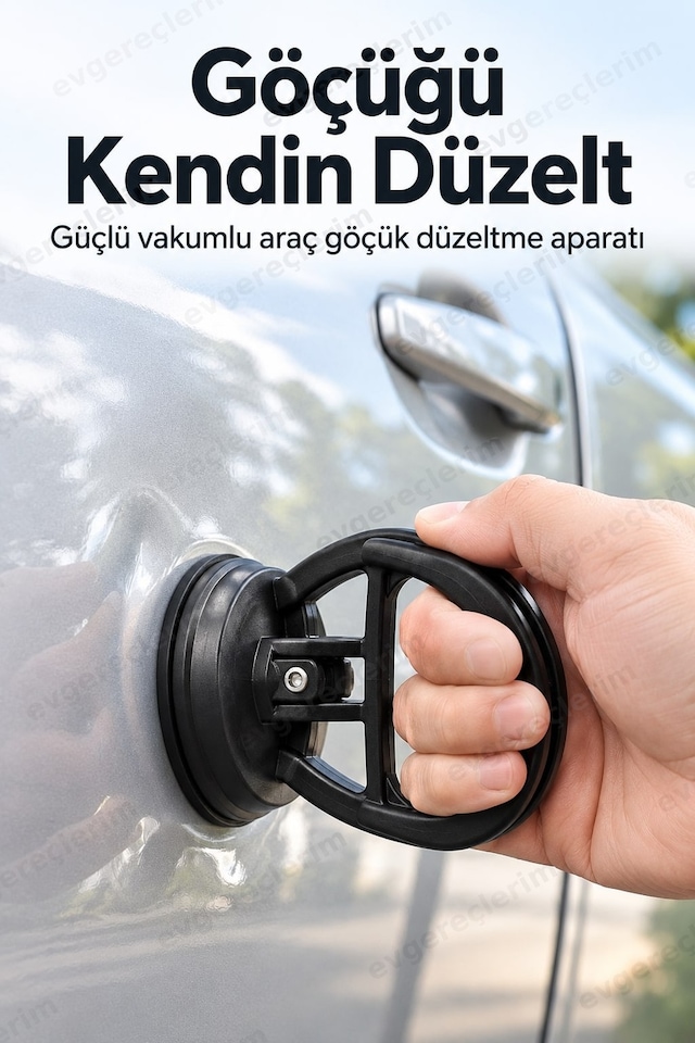 Vakumlu Araç Göçük Düzeltici Vantuz Mini Kaporta Çektirme Giderici Aparatı