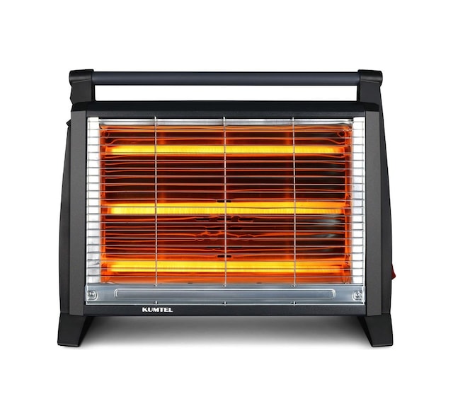 Kumtel LX-2832 1500 W Quartz Isıtıcı Siyah