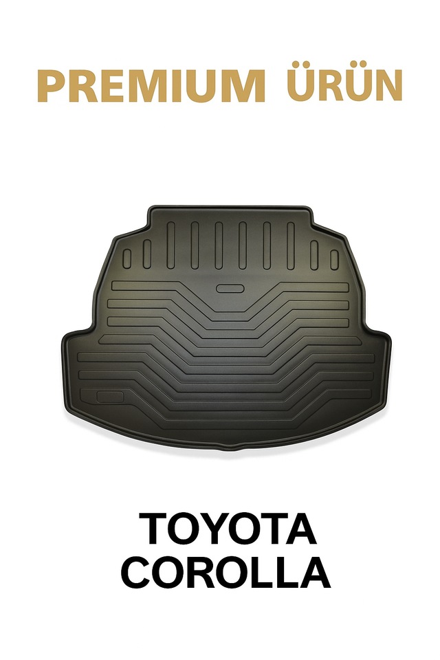 Toyota Corolla 2019+ Uyumlu 3d Bagaj Havuzu Premium
