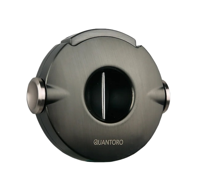 Quantoro Gunmetal Çark Mekanizmalı V-cut Puro Makası Kesici - Trz2010