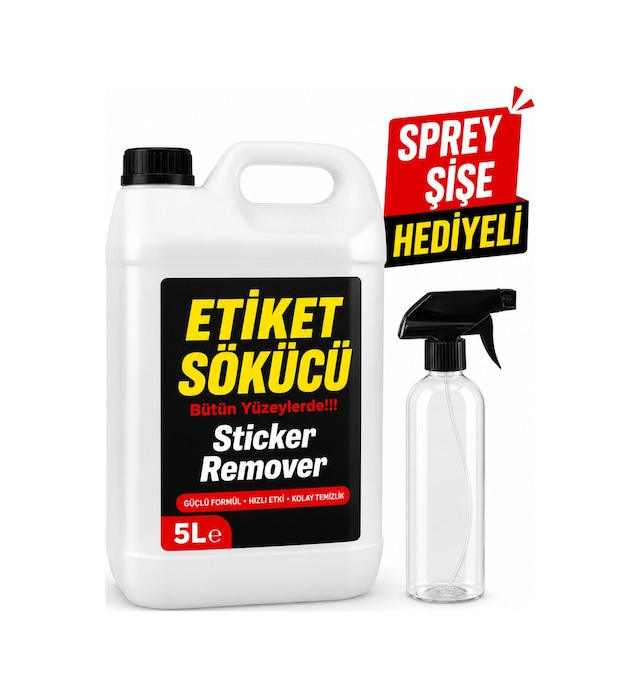 Auto Wiwax Etiket Sökücü Sprey Yapışkan Sticker Kalıntısı Temizleyici Ppf Sökücü 5 Litre