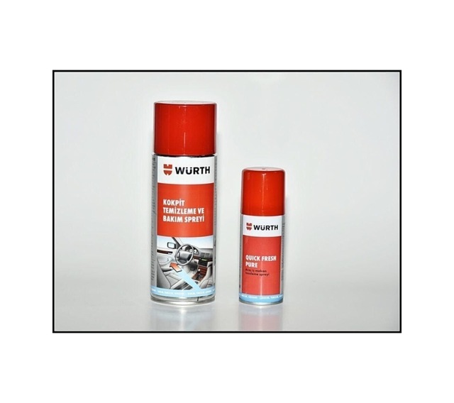 Kokpit Temizleme Ve Bakım Spreyi 400 Ml + Quick Fresh Araç Içi Tazeleme Spreyi 100 Ml