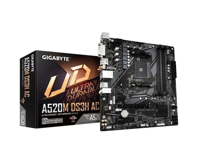 AMD Gigabyte A520m Ds3h Ac Wi-fi