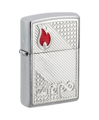 Zippo 200 Zippo Tiles Emblem Çakmak