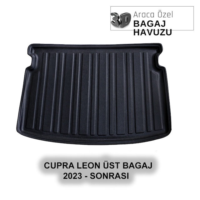 Cupra Leon Üst Bagaj 23+ 3d Araca Özel 3d Bagaj Havuzu