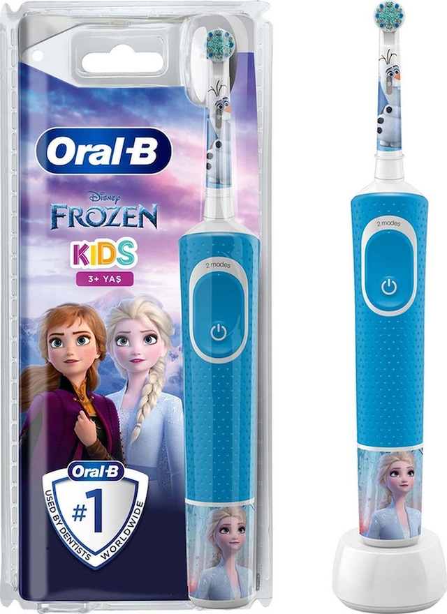 Oral-B D100 Vitality Frozen Özel Seri Çocuklar İçin Şarj Edilebilir Diş Fırçası