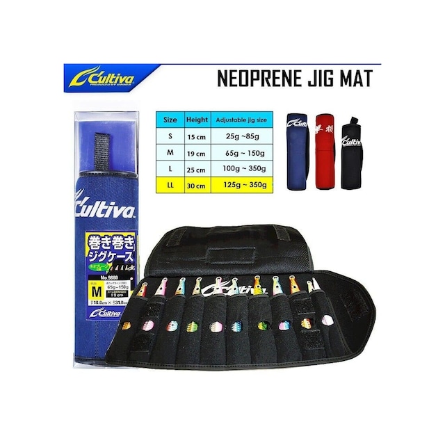 Cultiva 9880 Neoprene Jig Mat M-lacivert Jig Çantası