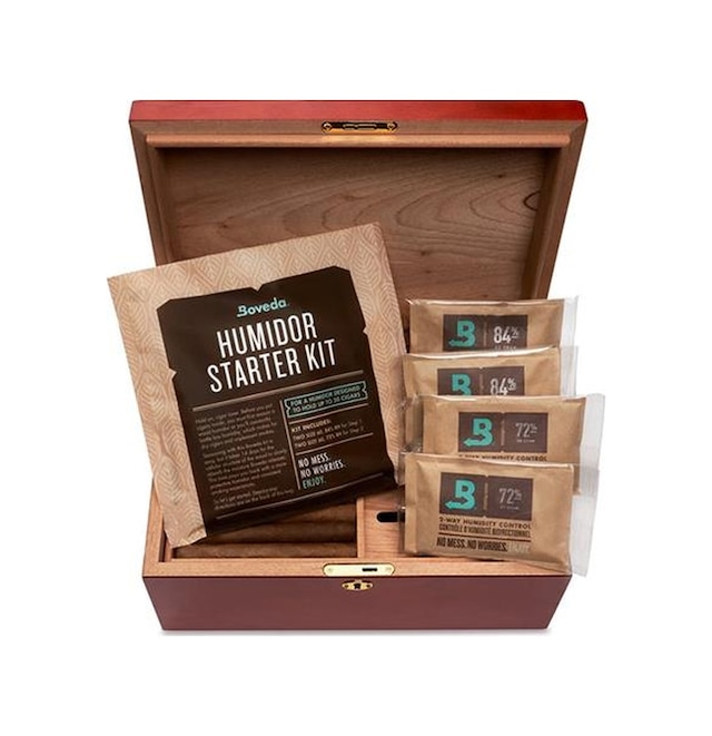 Humidor Başlangıç Kiti 84% + 72% 25-50 Puro Kapasitesi