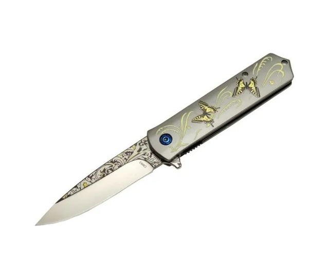 Chongming Cm83 Çakı Butterfly 20 Cm Manuel, Kemerlikli