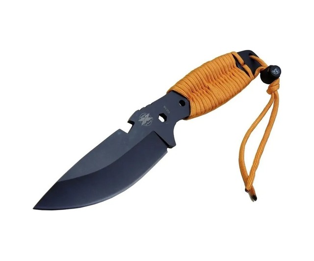 Dpx Gear Assault 0238trn Kamp Bıçağı 22, 5 Cm - Turuncu, Metal İpli Sap